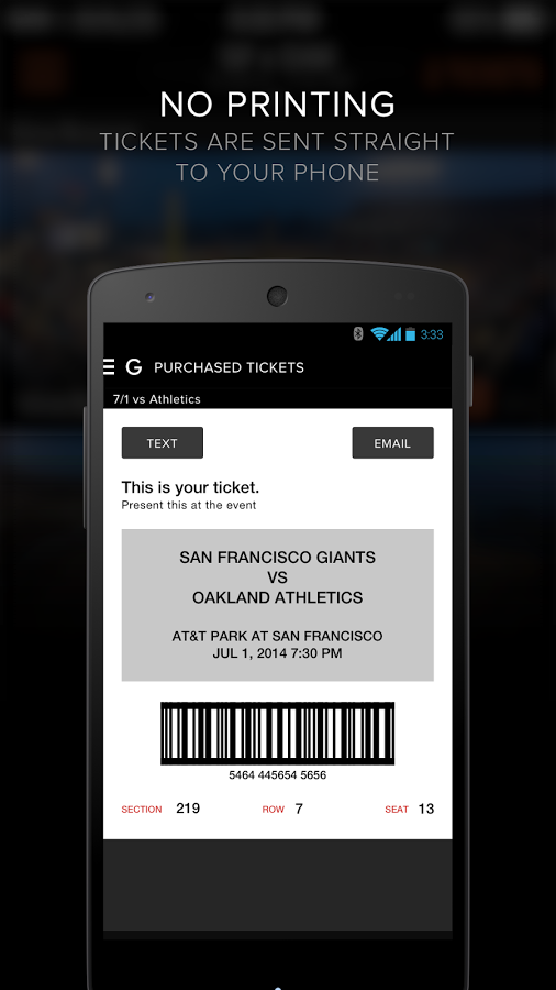 Gametime - Sports Tickets .apk Android Free App Download ...