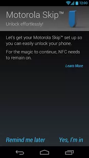 Motorola Skip™ Setup (2)