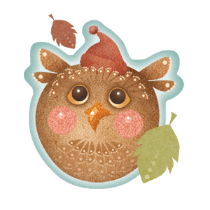Cute Autumn Owl LWP