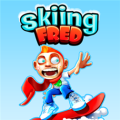 Skiing Fred