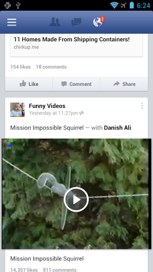 download facebook video android