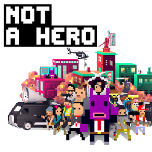 Not A Hero gameplay